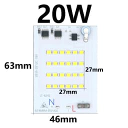 LED COB Lamp Bead 10W 20W 30W 50W 100W 150W 200W AC 220V Smart IC No Need Driver DIY Flood Light Led Bulb Spotlight Chip Lamp