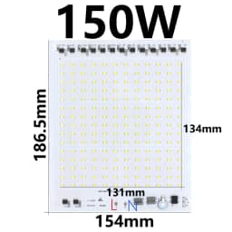 LED COB Lamp Bead 10W 20W 30W 50W 100W 150W 200W AC 220V Smart IC No Need Driver DIY Flood Light Led Bulb Spotlight Chip Lamp