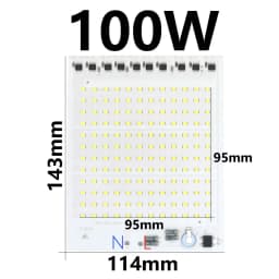 LED COB Lamp Bead 10W 20W 30W 50W 100W 150W 200W AC 220V Smart IC No Need Driver DIY Flood Light Led Bulb Spotlight Chip Lamp
