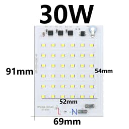 LED COB Lamp Bead 10W 20W 30W 50W 100W 150W 200W AC 220V Smart IC No Need Driver DIY Flood Light Led Bulb Spotlight Chip Lamp