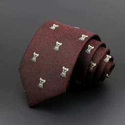 New Fashion 8cm Men's Floral Tie Animal Print Jucquard Necktie Suit Men Business Wedding Party Formal Neck Ties Gifts Cravat