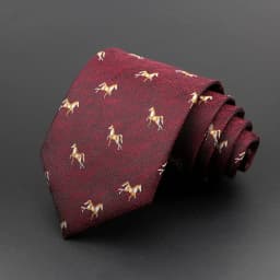 New Fashion 8cm Men's Floral Tie Animal Print Jucquard Necktie Suit Men Business Wedding Party Formal Neck Ties Gifts Cravat