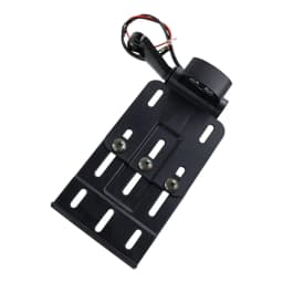 Motorcycle Side License Plate Holder LED Display Bracket For Harley Sportster XL883 XL 1200 Dyna Low Rider FXDLS Street Bob FXDB