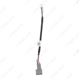 LEEWA Car Audio Input Media Data Wire Original Plug 4P Car USB Adapter For KIA KX5 Sorento Hyundai Sonata USB Cable Adapter