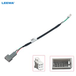 LEEWA Car Audio Input Media Data Wire Original Plug 4P Car USB Adapter For KIA KX5 Sorento Hyundai Sonata USB Cable Adapter