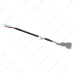 LEEWA Car Audio Input Media Data Wire Original Plug 4P Car USB Adapter For KIA KX5 Sorento Hyundai Sonata USB Cable Adapter