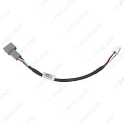LEEWA Car Audio Input Media Data Wire Original Plug 4P Car USB Adapter For KIA KX5 Sorento Hyundai Sonata USB Cable Adapter
