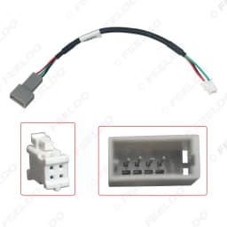 LEEWA Car Audio Input Media Data Wire Original Plug 4P Car USB Adapter For KIA KX5 Sorento Hyundai Sonata USB Cable Adapter