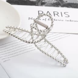 2021 New Women Elegant Gold Hollow Geometric Metal Hair Claw Vintage Hair Clips Headband Hairpin Hair Crab Hair Accessories