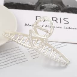 2021 New Women Elegant Gold Hollow Geometric Metal Hair Claw Vintage Hair Clips Headband Hairpin Hair Crab Hair Accessories