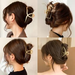 2021 New Women Elegant Gold Hollow Geometric Metal Hair Claw Vintage Hair Clips Headband Hairpin Hair Crab Hair Accessories