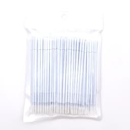 100pcs Long Head Microbrush Applicators Eyelash Extensions Eyelash Glue Cleaning Brushes Eyelash Brush