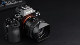 Haoge LH-S245N Bayonet Square Metal Lens Hood for Sony FE 50mm F2.5 G FE 40mm F2.5 G FE 24mm F2.8 G Lens Shade with Cap