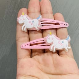 2Pcs/set Luminous Unicorn Hair Accessories Children Rubber Bands Scrunchies Elastic Hair Bands Girls Hair ring Decorations Ties