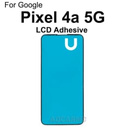Aocarmo For Google Pixel 2 3 4 XL 5 5a 6 Pro Lcd Screen Display Sticker Front Middle Frame Back Battery Cover Door Adhesive Glue
