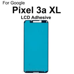 Aocarmo For Google Pixel 2 3 4 XL 5 5a 6 Pro Lcd Screen Display Sticker Front Middle Frame Back Battery Cover Door Adhesive Glue