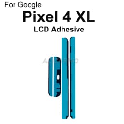 Aocarmo For Google Pixel 2 3 4 XL 5 5a 6 Pro Lcd Screen Display Sticker Front Middle Frame Back Battery Cover Door Adhesive Glue