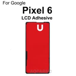 Aocarmo For Google Pixel 2 3 4 XL 5 5a 6 Pro Lcd Screen Display Sticker Front Middle Frame Back Battery Cover Door Adhesive Glue