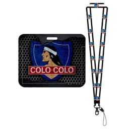 Chile Football Club Series Lanyard Name Card Covers Colo Colo ID Card Holder Students Bus Card Case Visit Door Identity Badge