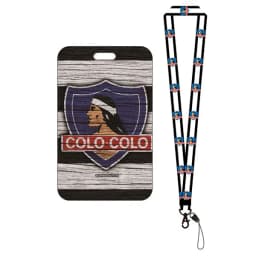 Chile Football Club Series Lanyard Name Card Covers Colo Colo ID Card Holder Students Bus Card Case Visit Door Identity Badge
