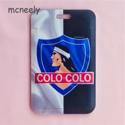 Chile Football Club Series Lanyard Name Card Covers Colo Colo ID Card Holder Students Bus Card Case Visit Door Identity Badge