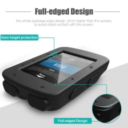 Replacement Band Case Protector Sleeve for Garmin Edge 520 /520 Plus Soft Silicone Shockproof and Shatter-Resistant Sleeve Cover