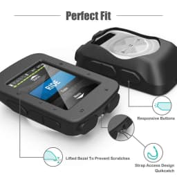Replacement Band Case Protector Sleeve for Garmin Edge 520 /520 Plus Soft Silicone Shockproof and Shatter-Resistant Sleeve Cover