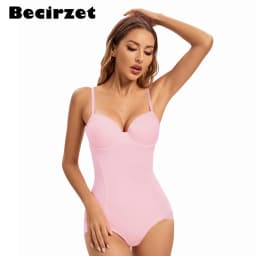 Slimming Underwear Bodysuits Shapewear Women Body Shapewear Push Up Underwire Bodys Waist Trainer Modeling Straps