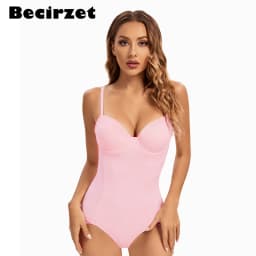 Slimming Underwear Bodysuits Shapewear Women Body Shapewear Push Up Underwire Bodys Waist Trainer Modeling Straps