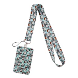 JF1034 Summer Fruit Pattern Watermelon Strawberry Lemon Lanyard For Key ID Card Pass Gym USB Badge Holder DIY Hanging Rope