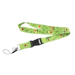 JF1034 Summer Fruit Pattern Watermelon Strawberry Lemon Lanyard For Key ID Card Pass Gym USB Badge Holder DIY Hanging Rope