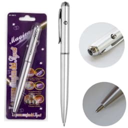 Invisible Ink Pen With Magic UV Light Pencil for Money Fluorescent Secret Message Writing Drawing Pen Ballpoint Pens Toy