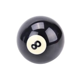 EIGHT BALL Standard Regular Black 8 Ball EA14 Billiard Balls #8 Billiard Pool Ball Replacement 52.5/57.2 mm