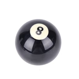 EIGHT BALL Standard Regular Black 8 Ball EA14 Billiard Balls #8 Billiard Pool Ball Replacement 52.5/57.2 mm