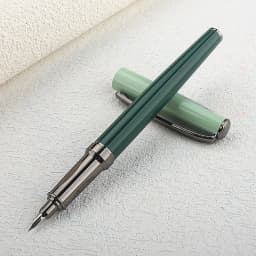 High Quality for Writing Fountain Pen 0.38mm EF Nib Stainless Steel Metal Inking Pen for Writing Signing Pen