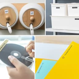 5PK Label Tape for P3100 E1000 Pro Ribbon Label Maker Printer Black on White TZe-231 TZe-631 Compatible for Brother P-touch