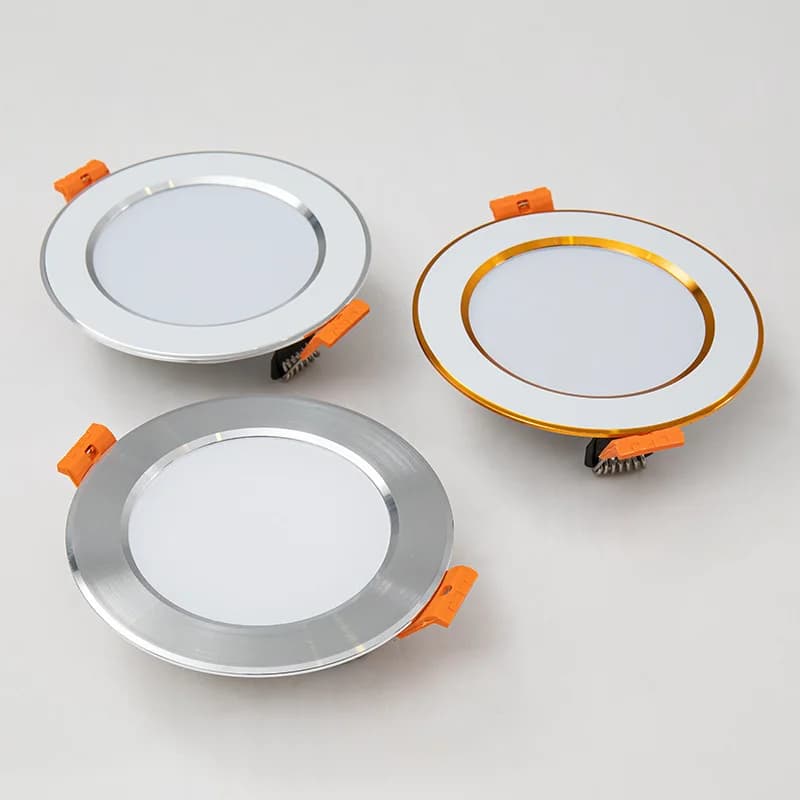 Dimmable 10PCS LED Downlight 220V 110V 3-Color Dimming 5W 7W 9W 12W 15W Recessed in LED Ceiling Downlight Light Lamp