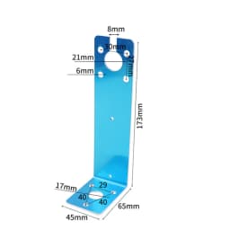 Cabinet Antenna Bracket Omni-directional Ceiling Antenna Mount Clip L-shaped Right-angle Fixed Installation Accessories