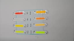 DC 12V 60*15mm COB LED Bar 2W Diode Lighting Strip Red Blue Pink Green Yellow White Color for DIY Lamp