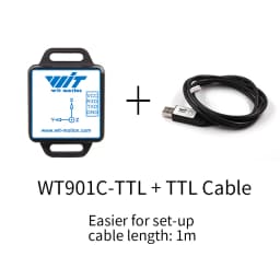 WitMotion WT901C High-Precision 9-Axis AHRS Inclinometer Accelerometer+Gyroscope+Angle+Magnet Field(XYZ), Provide PC/Android App
