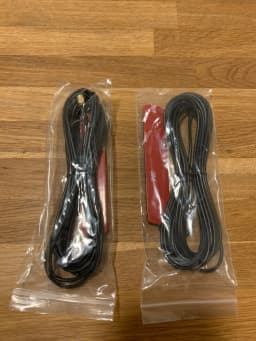 GSM 3G 4G 5G Patch Antenna 600-6000MHz 8dBi SMA Male TS9 CRC9 Connector 3M Extension Cable for Wifi Router IP / PC / Camera