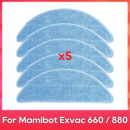 Compatible For ( Mamibot Exvac 660 / 880 / 650 Platinum ) Main Side Brush Filter Mop Rag Robot Vacuum Cleaner Part Accessory