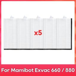 Compatible For ( Mamibot Exvac 660 / 880 / 650 Platinum ) Main Side Brush Filter Mop Rag Robot Vacuum Cleaner Part Accessory
