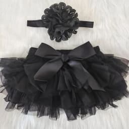 Baby Cotton Chiffon Ruffle Bloomers cute Baby Diaper Cover Newborn Flower Shorts Toddler fashion Summer Satin Pants  headband