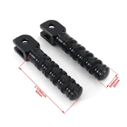 Motorcycle Front Footrests Fit For YAMAHA MT-07 MT07 Tracer MT-09 Niken XSR700 XJ6 FJR1300 FZ6 Fazer Foot Pegs Pedals Aluminum