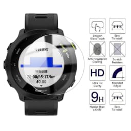 Screen Protector Tempered Glass for Garmin Forerunner 55 - Ultra Hard HD Clear Protective Glass Film Accessories