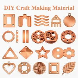 1pc Red Copper Flat Metal Plate Thickness 1/1.5/2/3/4/5mm T2 Copper Strip Copper Plate DIY Material