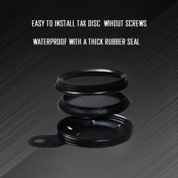 Motorcycle Tax Disc Holder, Motorcycle Sticker Holder, Tax Disc Cylindrical Holder, Tax Permit Holder Waterproof