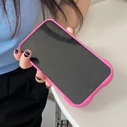 3D Love Heart Cute Phone Case For iPhone Air 14 11 12 13 15 16 17 Pro Max Candy Color Solid Soft Silicone Tpu Back Cover