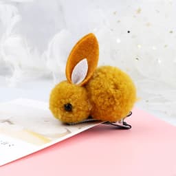 Soft Hairball Hair Bands Accessories Cute Plush Rabbit Elastic Hair Ties Sweet Bunny Hair Clip Headwear Gift For Women Girl Kids